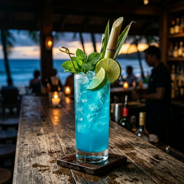 Cóctel Mar Azul